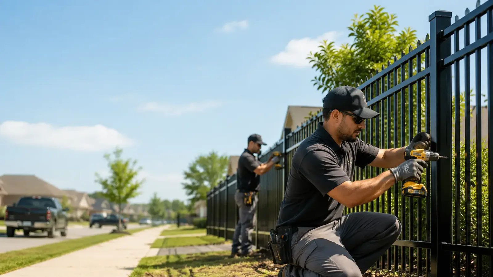 Metal Fence Installation in Midland, TX